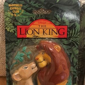 Lion Bank with Picture Frame
